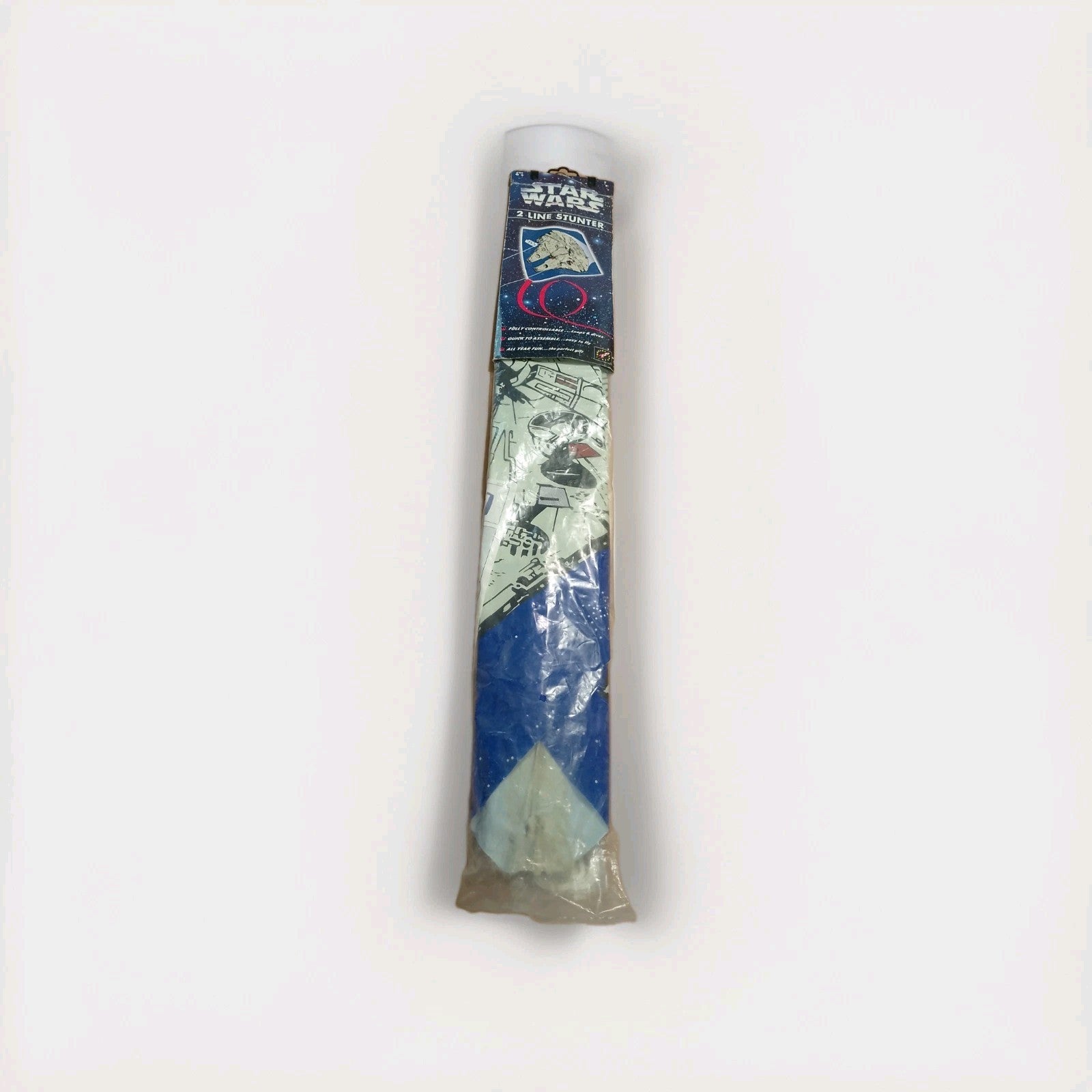 Vintage 1997 Star Wars Milennium Falcon KITE 70x67 CM Brand New & Sealed 