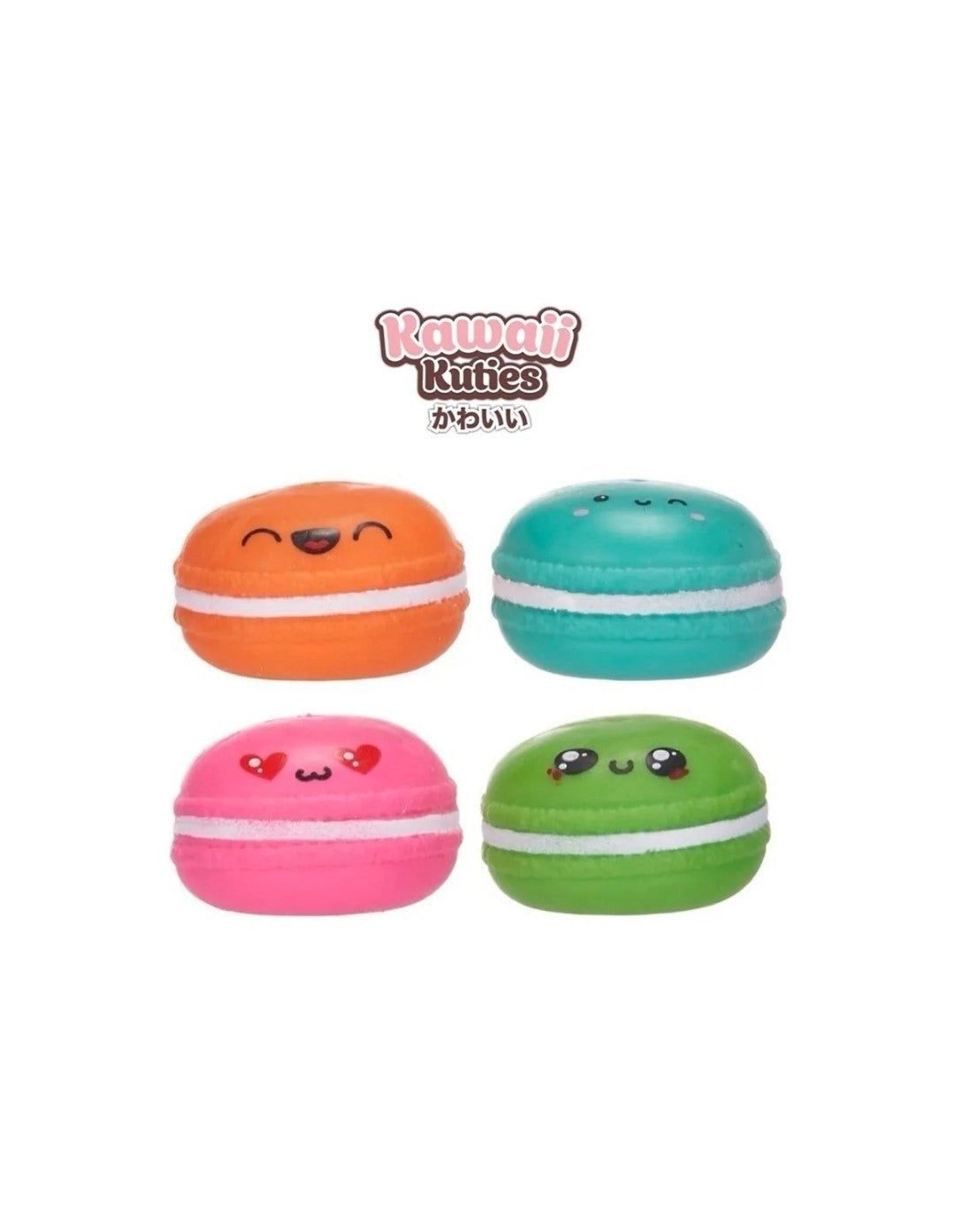 Kawaii Foodiez Squishy Macaroon - Super Squishy Sensory Fidget Toy 6.5cm