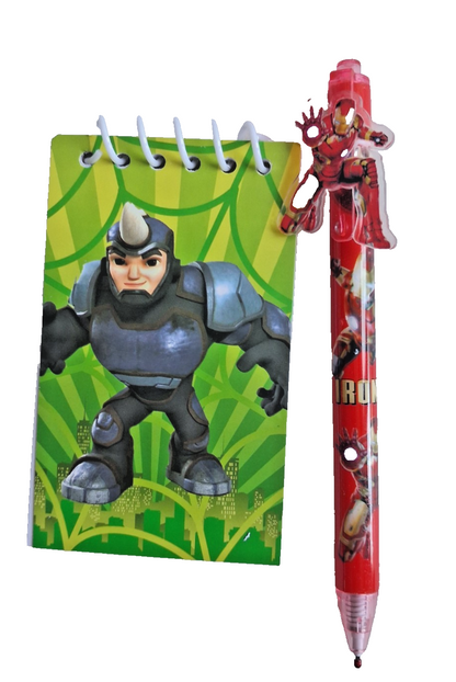 Marvel Spidey and His Amazing Friends / Avengers / Mini Notebook & Pen Sets