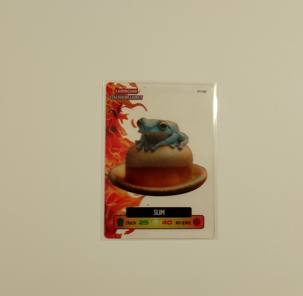 Italian Brainrot LAMINCARD Trading Cards: Single Cards From £1.50 - Cards #31-60