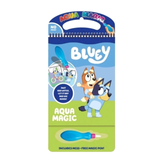 Bluey Aqua Magic – Reusable Mess-Free Water Colouring Book
