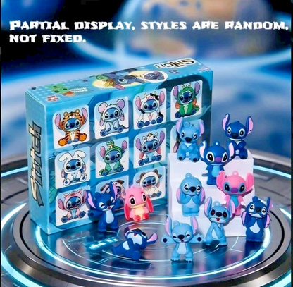Disney Stitch: Vinyl Plush Pendant Surprise Blind Includes X12 keychains Per Box