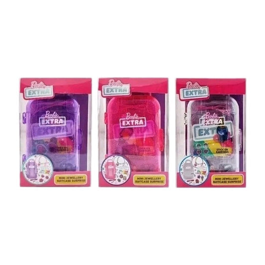 New Barbie Extra Mini Suitcase Jewellery Surprise 