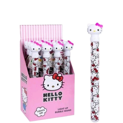 X1 Official Hello Kitty Light Up Musical Bubble Wand - 28” Large Toy - Outdoor