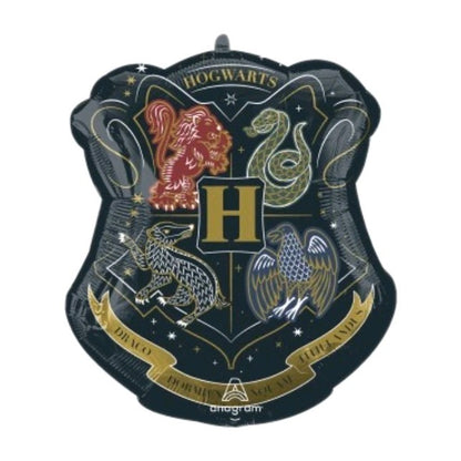  Harry Potter Crest Shape Uninflated Helium Balloon - Party Balloon 