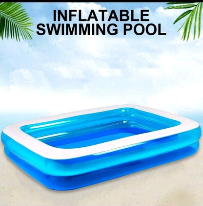 Rectangular Swimming Pool - NEW GIANT Summer Family Size Pool -