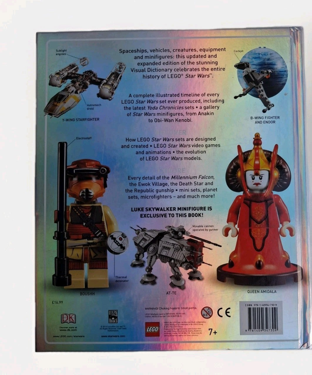 LEGO Star Wars - The Visual Dictionary - DK - Exclusive Minifigure SEALED