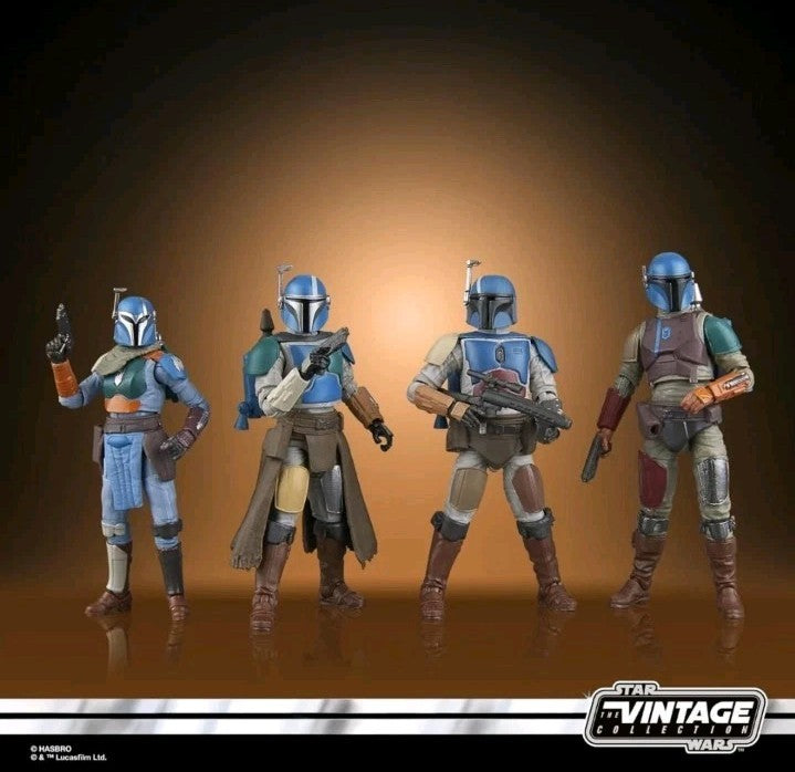 STAR WARS TVC Mandalorian Shriek-Hawk, The Mandalorian 3.75 Inch  4 Figures Inc.