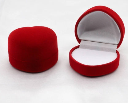 VALENTINE'S DAY CUBIC ZIRCONIA  RING IN BOX - GIFTS FOR HER 