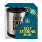 LAZY DAD SELF STIRRING MUG 