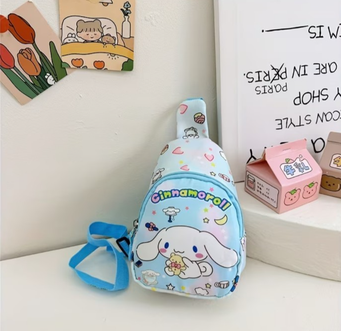Kawaii Sanrio Character Mini Crossbody Backpacks Adjustable Strap