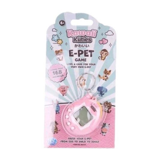 Official Kawaii Kuties E-Pet Game | 168 Virtual Animals | Retro Cyber Pet Toy 