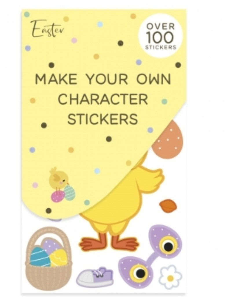 EASTER STICKER- Character Stickers - Over 100 Stickers - Kids' Craft Activities 