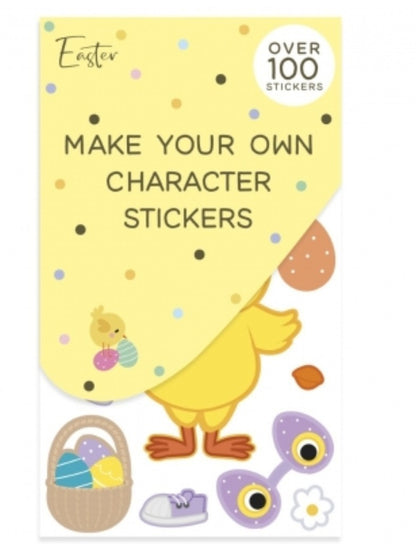 EASTER STICKER- Character Stickers - Over 100 Stickers - Kids' Craft Activities 