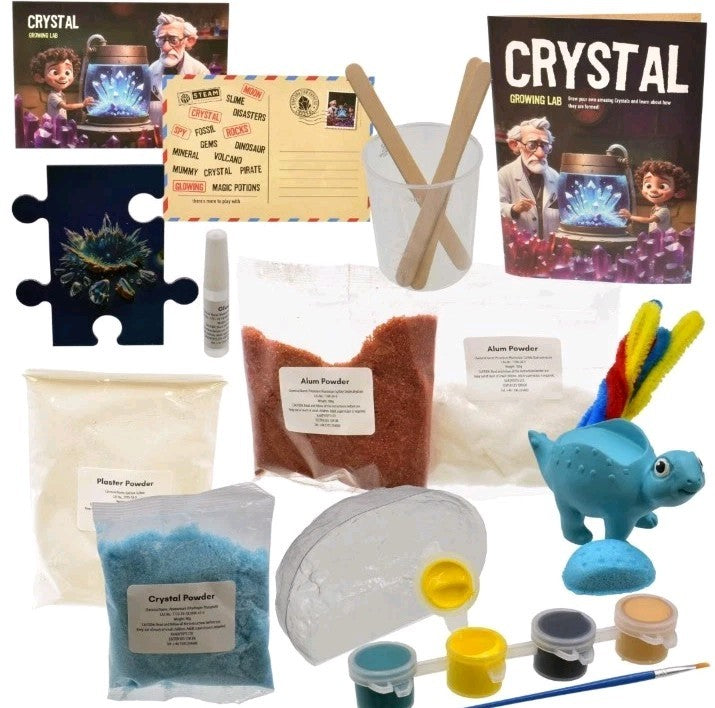 STEAM Educational Science Kits Activity Set - Crystals Science 