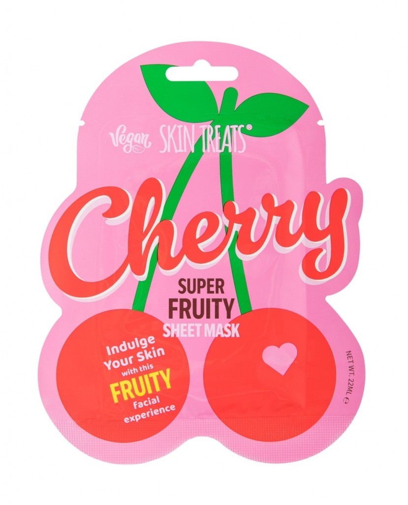 Skin Treats Super Fruity Cherry Sheet Mask