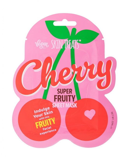 Skin Treats Super Fruity Cherry Sheet Mask