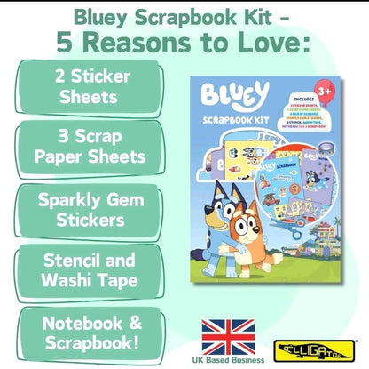 Bluey Scrapbook Kit - Craft set - Activity Set