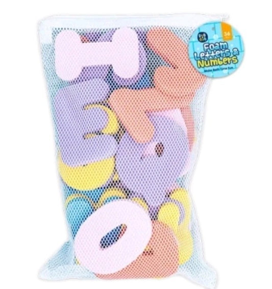 Foam Letters And Numbers New In Package Great Fun For Toddlers In The Bath