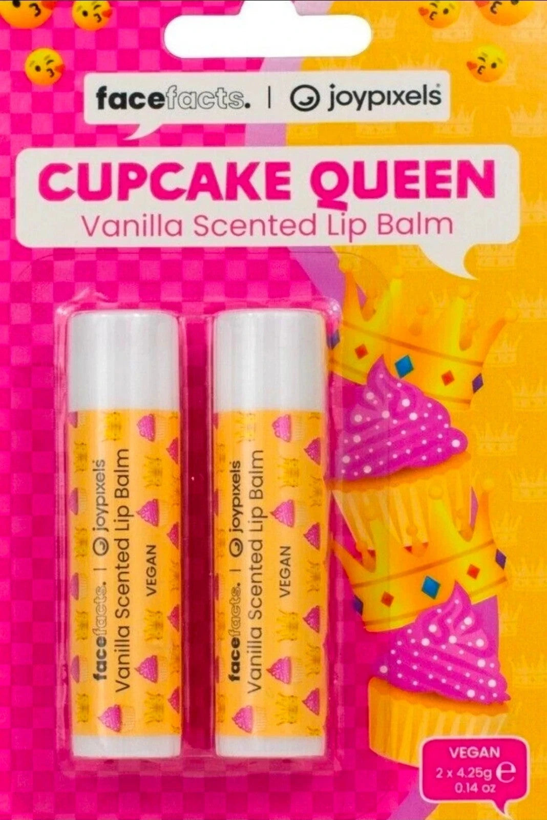 Moisturising Lip Balm - Twin Pack - For Dry Chapped Lips choice of flavour