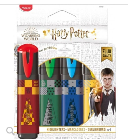 Harry Potter Highlighter X4