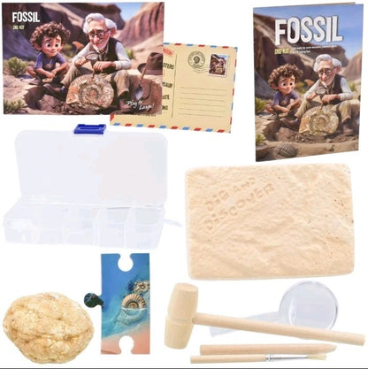 STEAM Educational Science Kits Activity Set - Fossil Digging Science Kit 