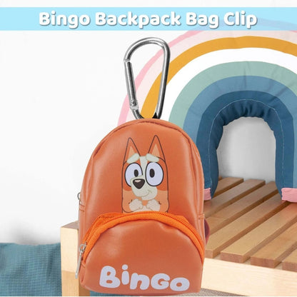 Bluey - Bingo Backpack Bag Clip Childrens Video Game Accessories 12. 5cm x 9cm