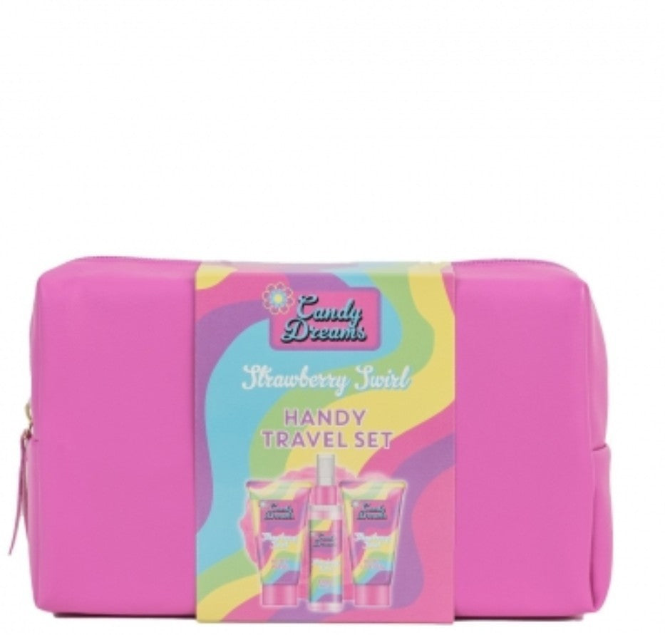 Gifts For Mum - Candy Dreams Strawberry Swirl Handy Travel Set 