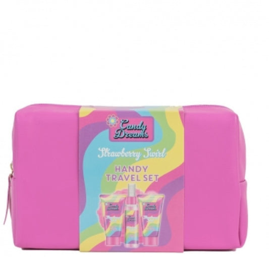 Gifts For Mum - Candy Dreams Strawberry Swirl Handy Travel Set 