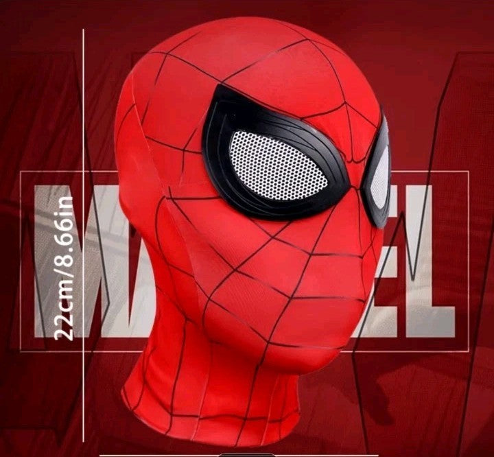 Kids&Adult Spiderman Full Face Mask Superhero Party Cosplay Headgear Props UK