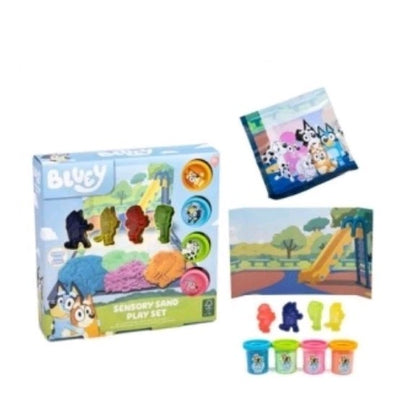 BLUEY SENSORY SAND PLAY SET - Sensory Activity - Messy Play