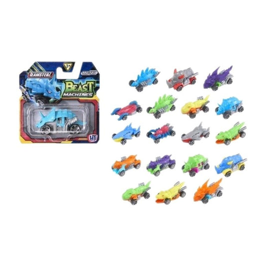 *NEW* Teamsterz Beast Machines - Monster Dinosaur Metal Cars - X5 Cars Included