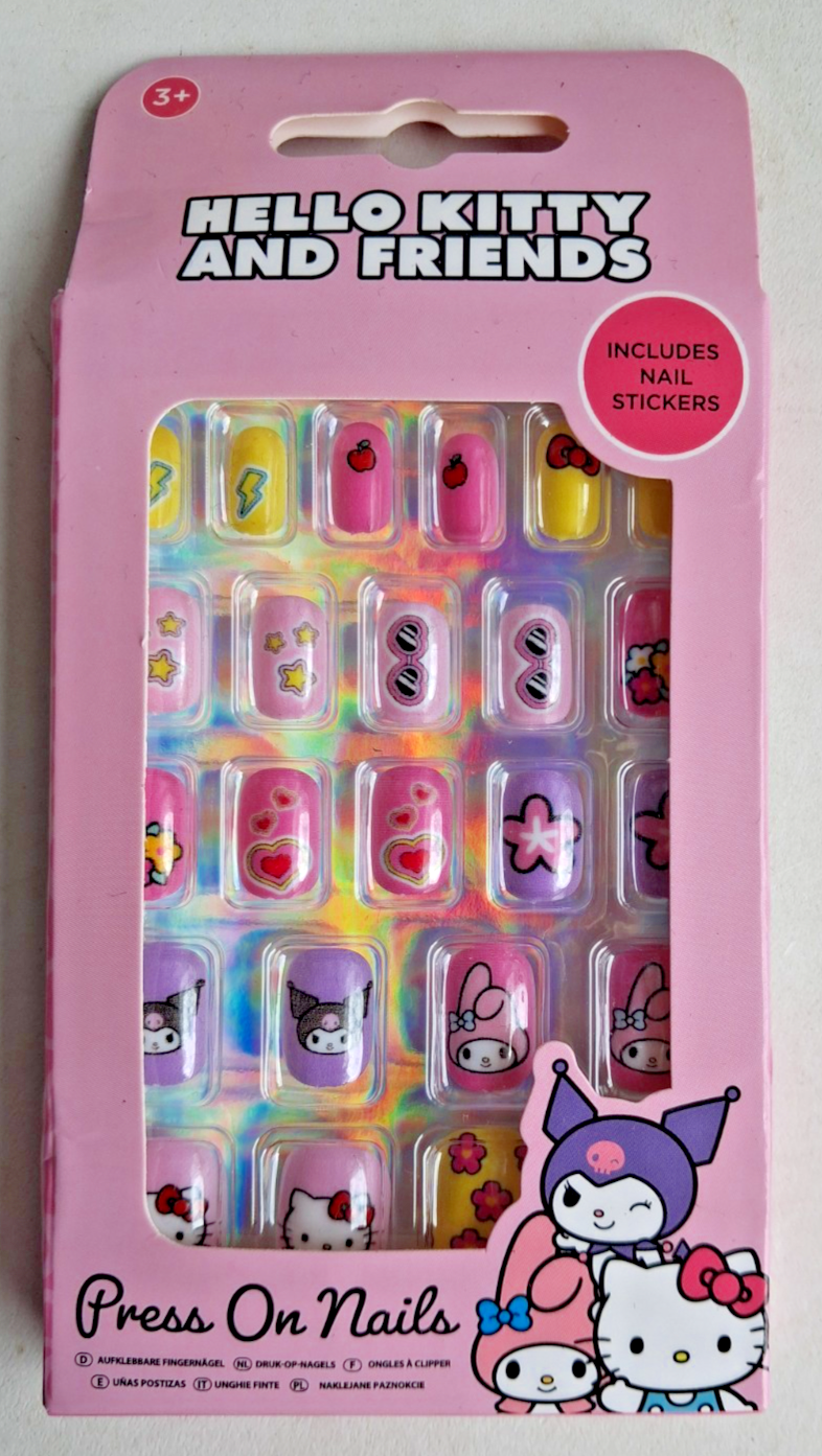Officially Licenced Press On Nails: Wicked, Stitch, Hello Kitty & Friends + More