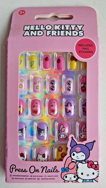 Officially Licenced Press On Nails: Wicked, Stitch, Hello Kitty & Friends + More