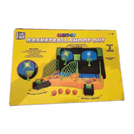 Light-up Basketball Shootout Arcade Game - 5+ - 2 player Game 