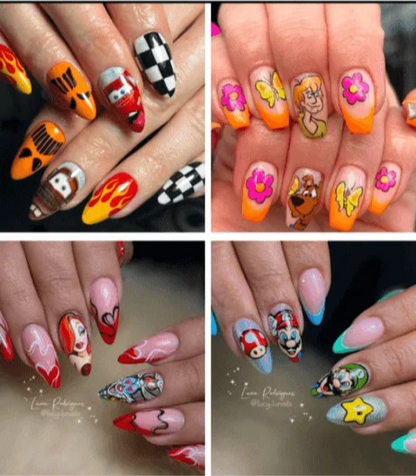 Officially Licenced Press On Nails: Wicked, Stitch, Hello Kitty & Friends + More