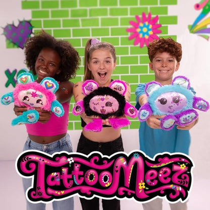 TattooMeez Black Soft Toys - Creative Activity