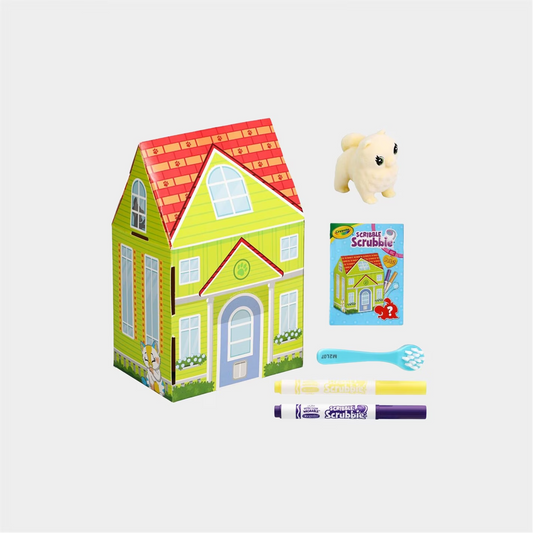 NEW Crayola Scrib Pets Kids Board Game X2 Included