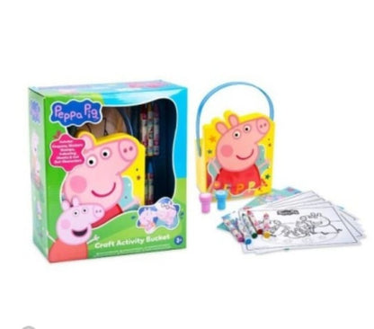 PEPPA PIG CRAFT BUCKET ACTIVITY SET
