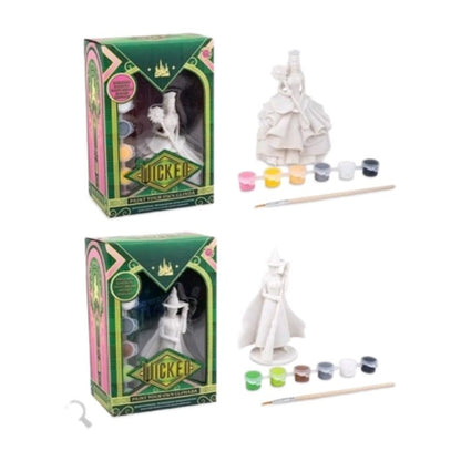 Disney Wicked PYO Paint Your Own - Glinda & Elphaba Models - Brush & Paints Inc.