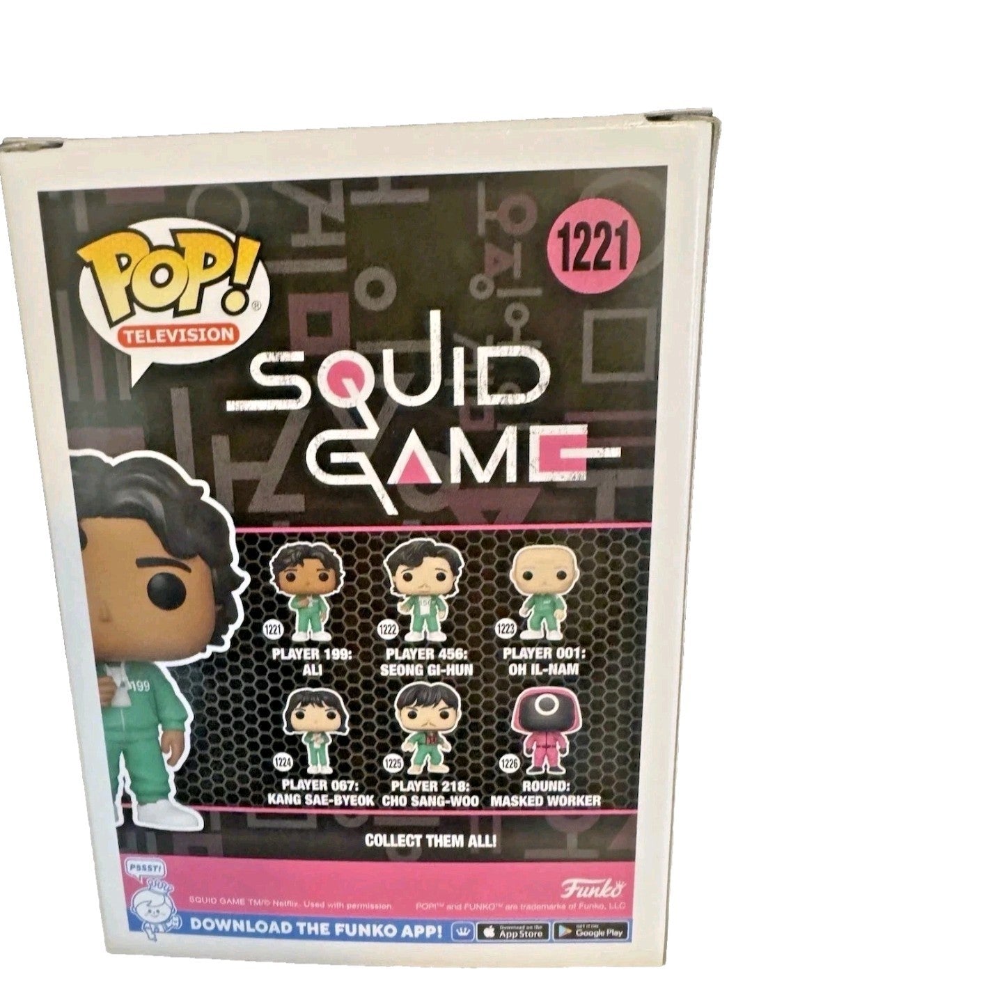 Funko Pop! Television: Squid Game – Player 199: Ali (No. 1221)