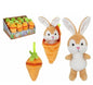Easter 2-in-1 Reversible Bunny Rabbit in Zip Up Carrot Plush Soft Toy