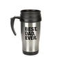 DOUBLE WALL BEST DAD EVER TRAVEL MUG WITH DECAL - GIFTS FOR DAD - FATHERS DAY 