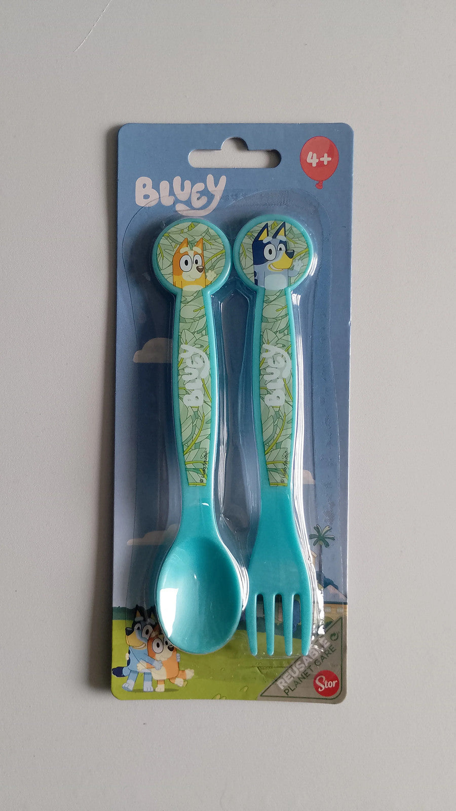 Children's Character Cutlery Sets, Spider Man - Stitch - Bluey - Pepper Pig