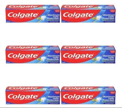 Colgate Maximum Cavity Protection Toothpaste 100ml (Pack of 12), Mint Flavour