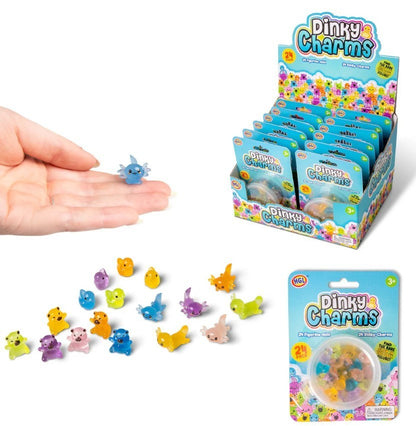 Dinky Charms Collectible Toy - Cute Animals - Axolotl Capybara Duck