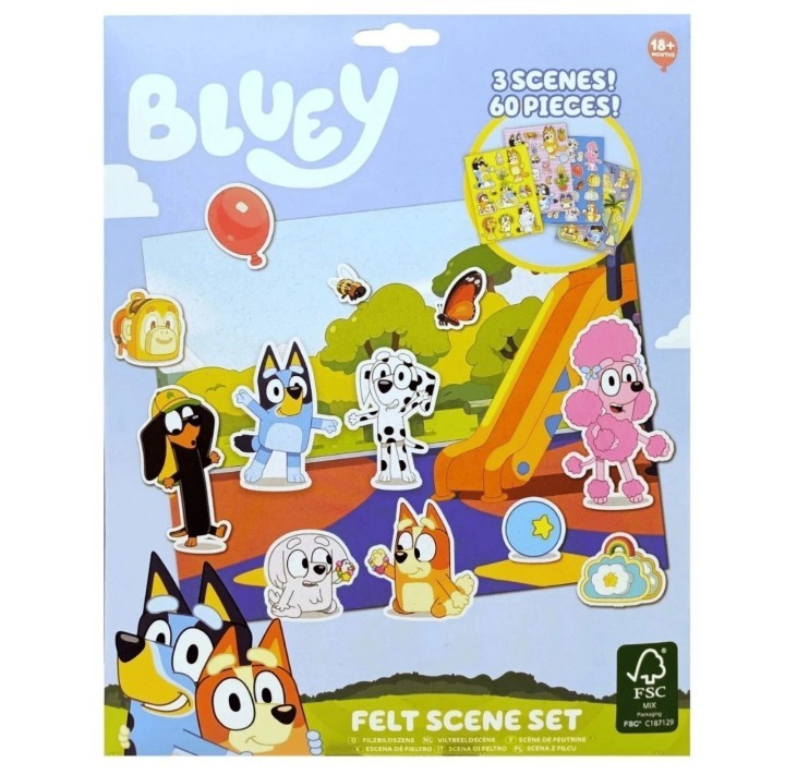 Bluey Felt Activity Set - Creative Activity