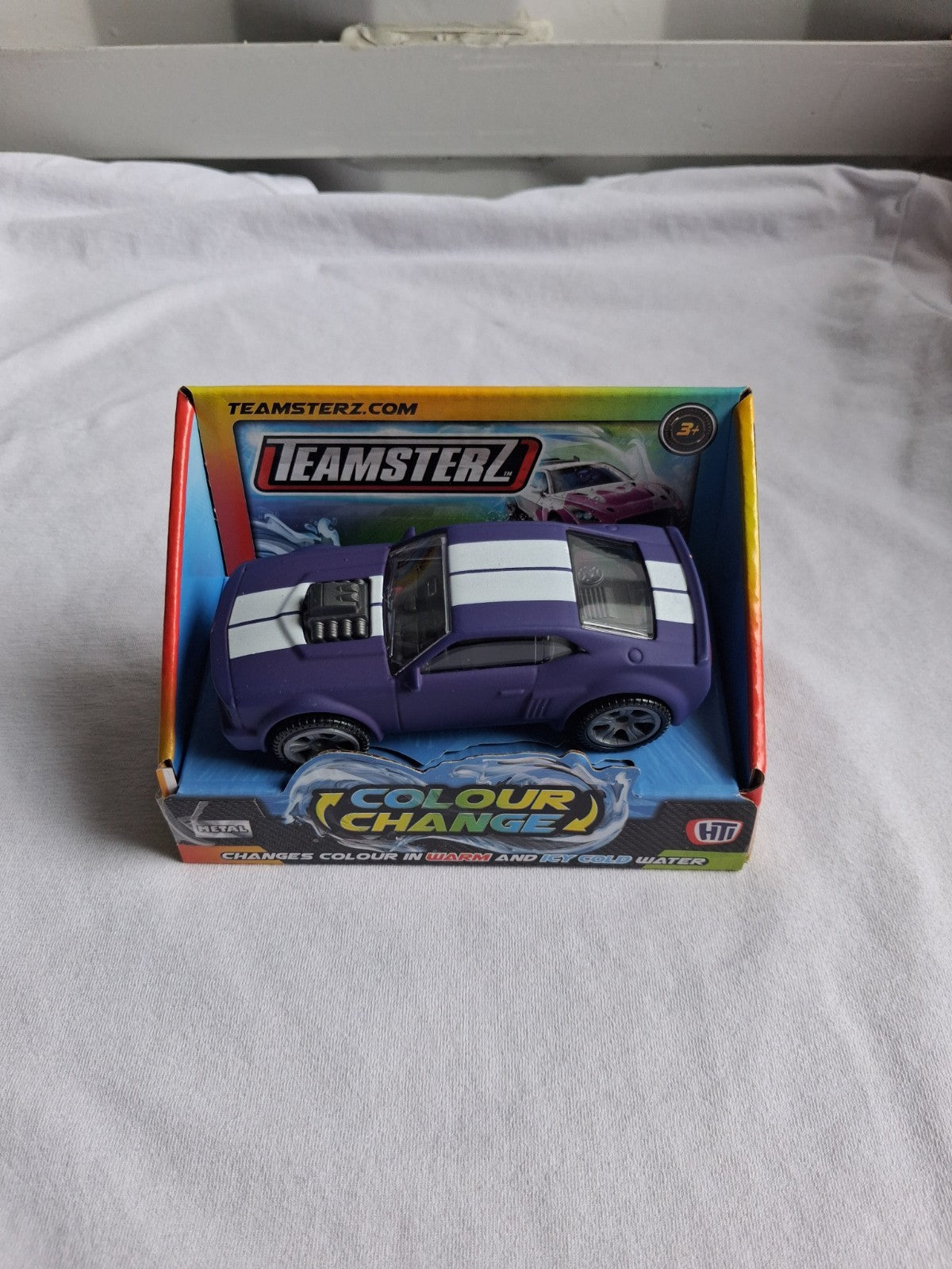 Teamsterz Colour Change Cars: 4" High Quality Metal Racing Cars - Display Ready