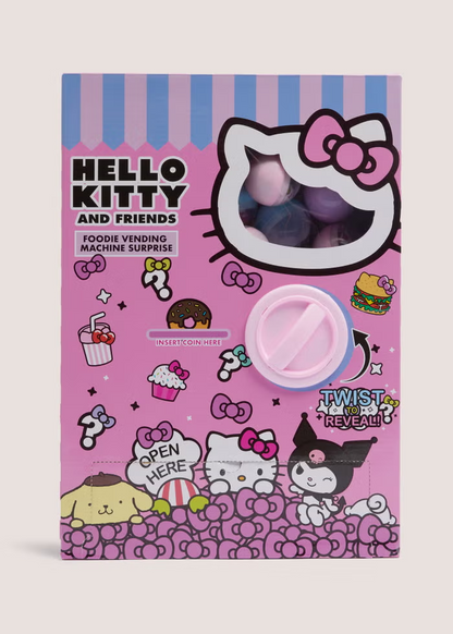 Sanrio Kuromi Hello Kitty SpongeBob Vending Machine Capsule Toy Figures New
