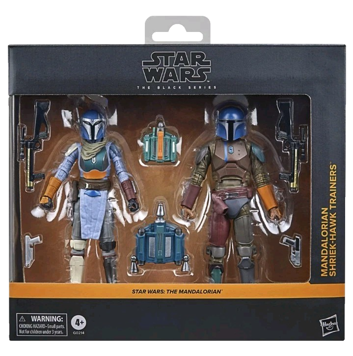 Star Wars The Black Series Shriek-Hawk Trainers 6-Inch Action Figure 2 pack